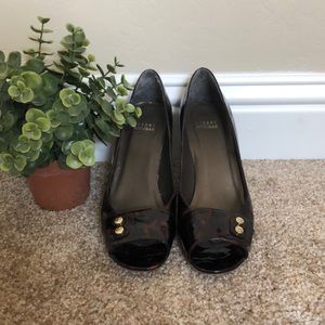 Stuart Weitzman peep toe heels